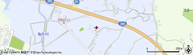 茨城県常陸太田市亀作町331周辺の地図