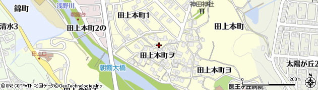 石川県金沢市田上本町ヲ50周辺の地図