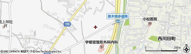 栃木県宇都宮市下砥上町周辺の地図