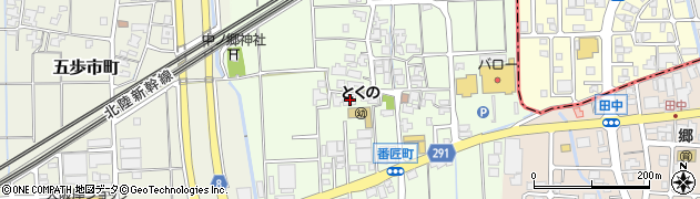 石川県白山市番匠町243周辺の地図