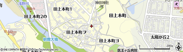 石川県金沢市田上本町ヲ103周辺の地図