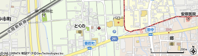 石川県白山市番匠町125周辺の地図