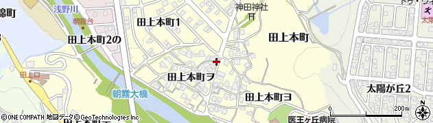 石川県金沢市田上本町ヲ71周辺の地図