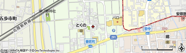 石川県白山市番匠町163周辺の地図