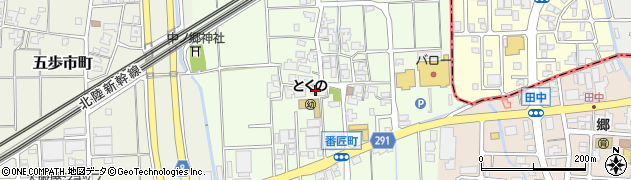 石川県白山市番匠町207周辺の地図