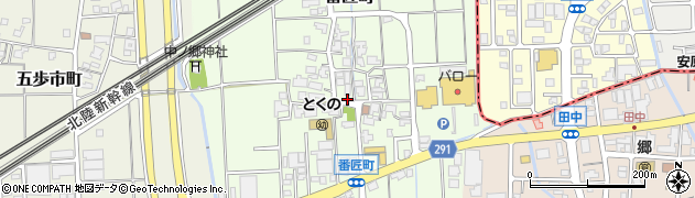 石川県白山市番匠町206周辺の地図