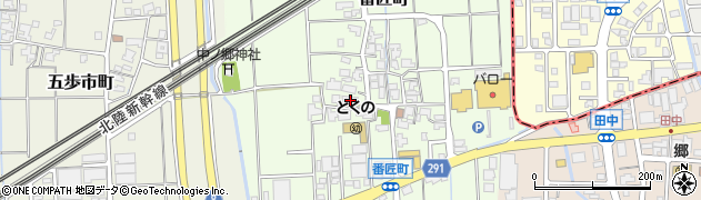 石川県白山市番匠町245周辺の地図