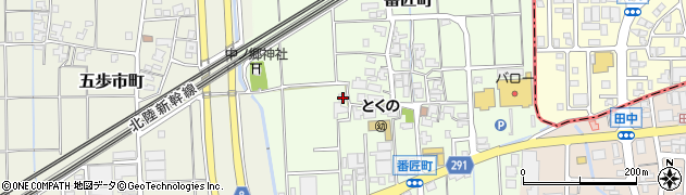石川県白山市番匠町283周辺の地図