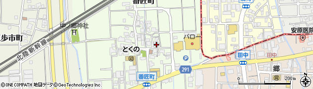 石川県白山市番匠町165周辺の地図