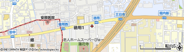 麺どころ 加賀師子周辺の地図
