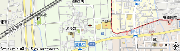 石川県白山市番匠町120周辺の地図