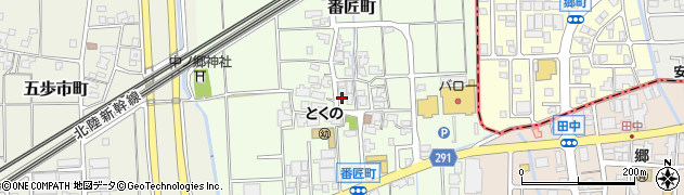 石川県白山市番匠町204周辺の地図