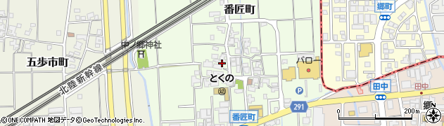 石川県白山市番匠町246周辺の地図