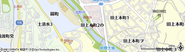 石川県金沢市田上本町（２の）周辺の地図