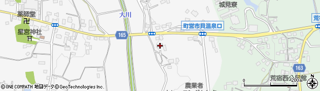 栃木県芳賀郡市貝町上根88周辺の地図