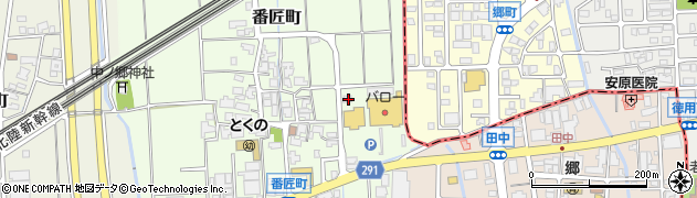石川県白山市番匠町77周辺の地図