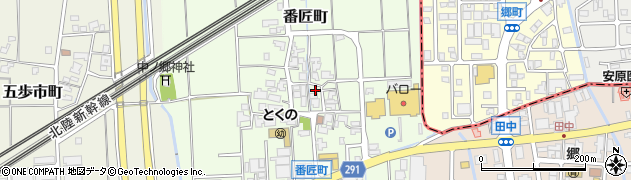石川県白山市番匠町167周辺の地図
