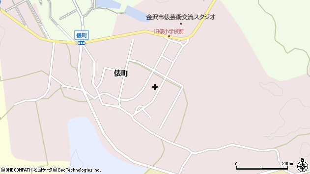 〒920-1108 石川県金沢市俵町の地図