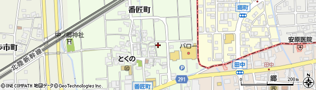 石川県白山市番匠町115周辺の地図