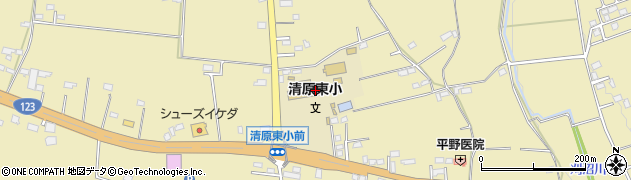 宇都宮市立清原東小学校周辺の地図