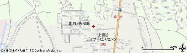栃木県宇都宮市上籠谷町1381周辺の地図