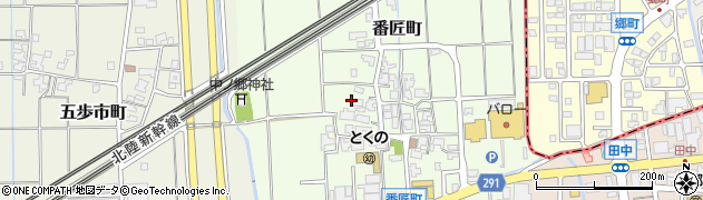 石川県白山市番匠町251周辺の地図