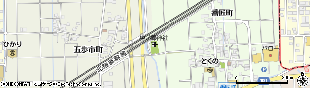 石川県白山市番匠町365周辺の地図