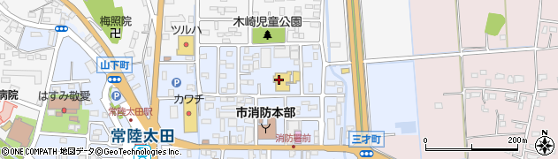 常陸農業協同組合　本店共済部・共済事務課周辺の地図