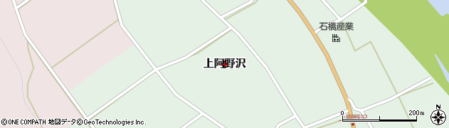 茨城県城里町（東茨城郡）上阿野沢周辺の地図