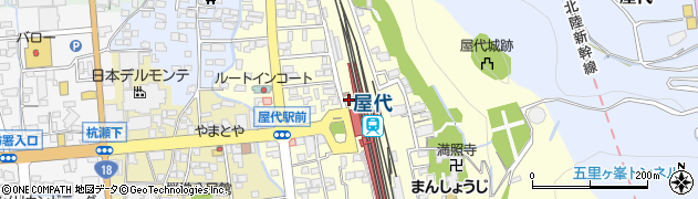 更埴観光タクシー株式会社　配車センター周辺の地図