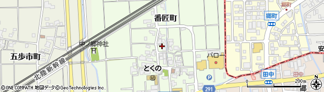 石川県白山市番匠町196周辺の地図