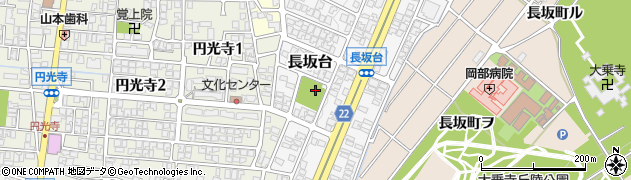 長坂台児童公園周辺の地図