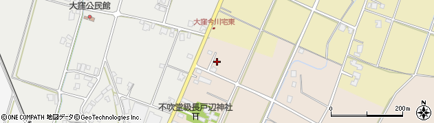 富山県南砺市是安4142周辺の地図