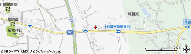 栃木県芳賀郡市貝町上根91周辺の地図