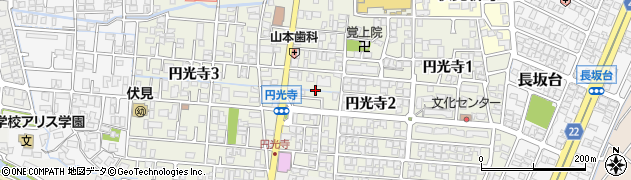 石川県金沢市円光寺周辺の地図
