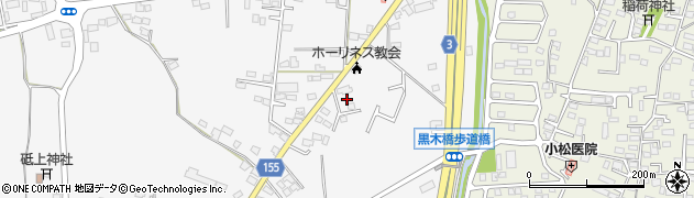 羽生田鶴田線周辺の地図