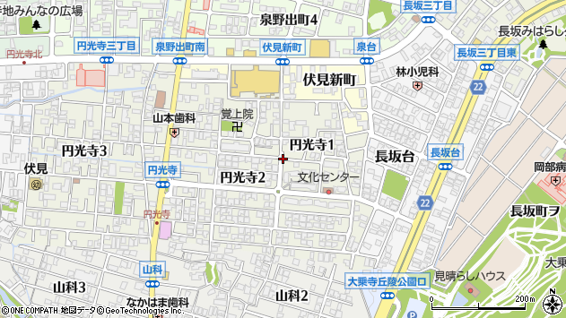 〒921-8173 石川県金沢市円光寺の地図