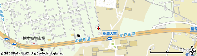 栃木県宇都宮市鐺山町1639周辺の地図