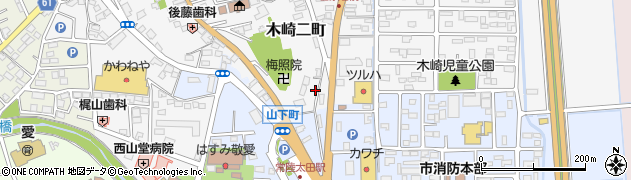 茨城県常陸太田市木崎二町1950周辺の地図