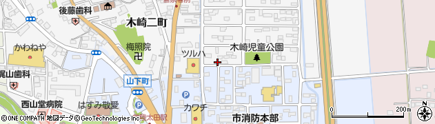茨城県常陸太田市木崎二町3803周辺の地図