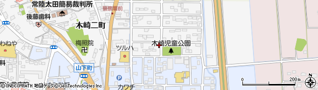 茨城県常陸太田市木崎二町3797周辺の地図