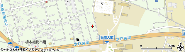 栃木県宇都宮市鐺山町1635周辺の地図