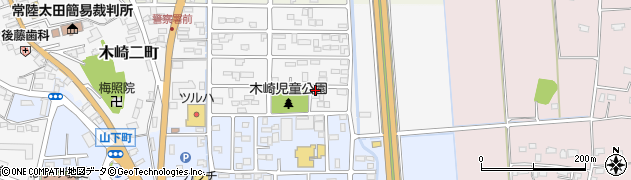 茨城県常陸太田市木崎二町3809周辺の地図