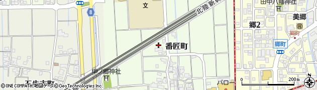 石川県白山市番匠町263周辺の地図