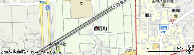 石川県白山市番匠町189周辺の地図