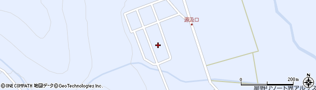 長野県大町市平大町温泉郷4153周辺の地図