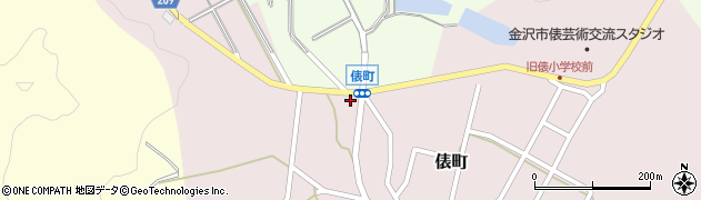 石川県金沢市俵町カ周辺の地図