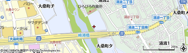石川県金沢市大桑町（タ）周辺の地図