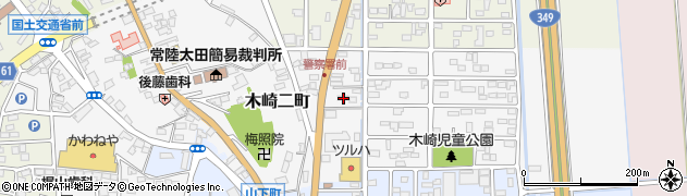 茨城県常陸太田市木崎二町1734周辺の地図