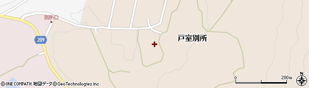 石川県金沢市戸室別所（ヘ）周辺の地図